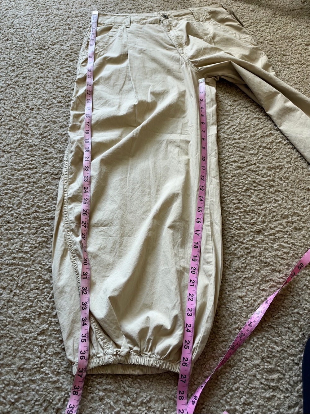 Pilcro Khaki Balloon Casual Pants 30 - Picture 12 of 15